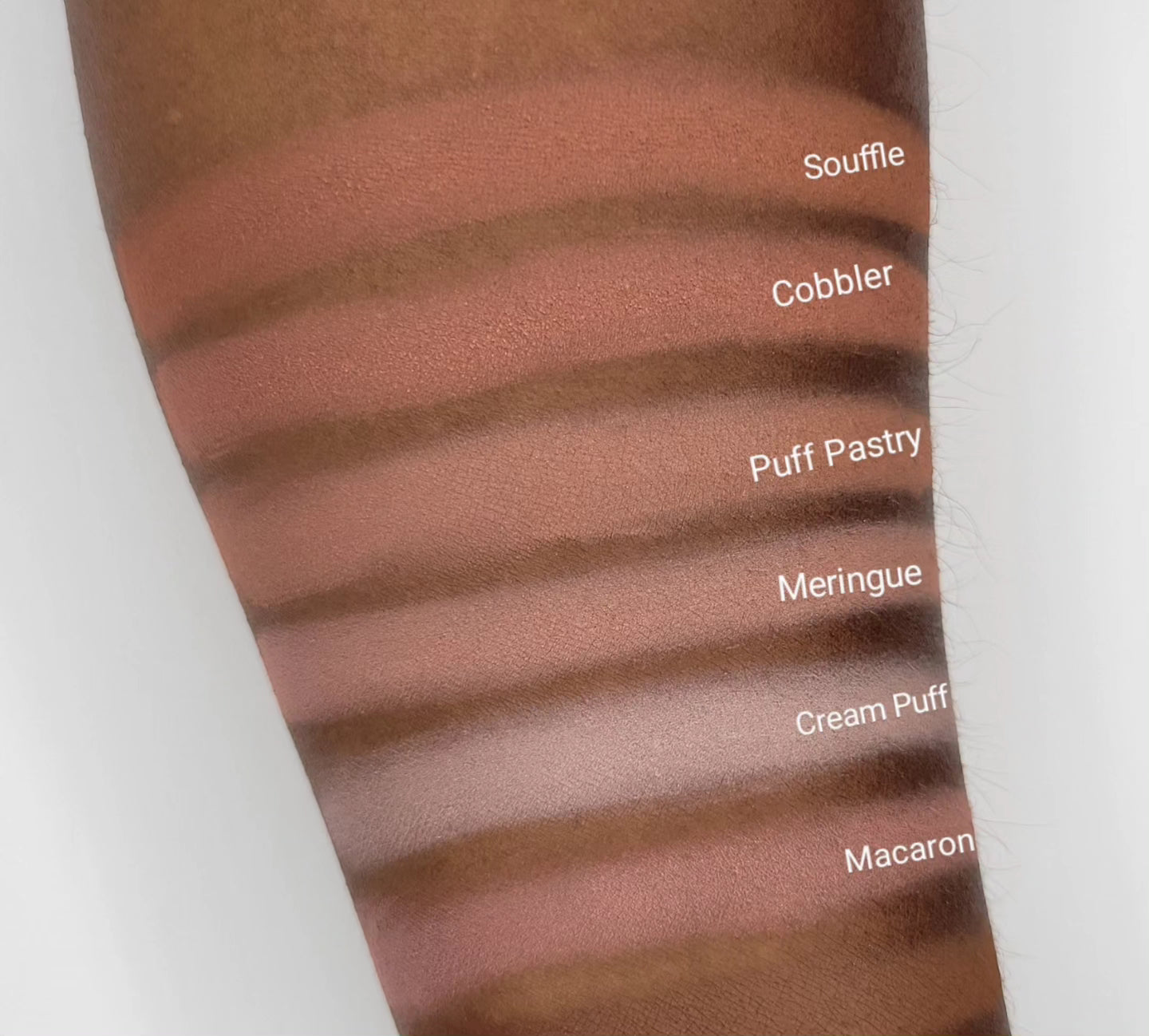 6 Matte Eyeshadow Bundle - Pink/Brown Expansion