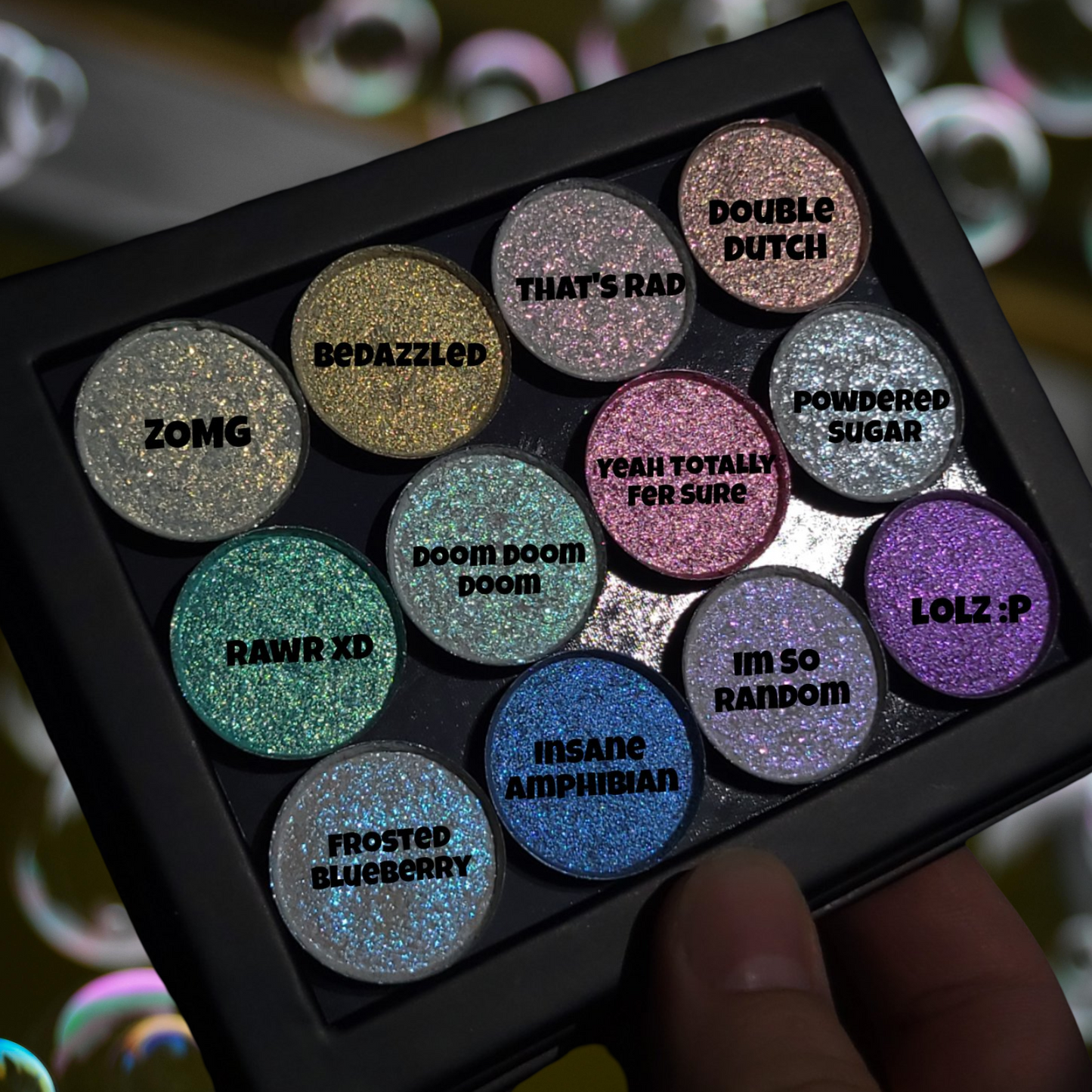 Doom Doom Doom - Eyeshadow Shimmer Sparkle Green