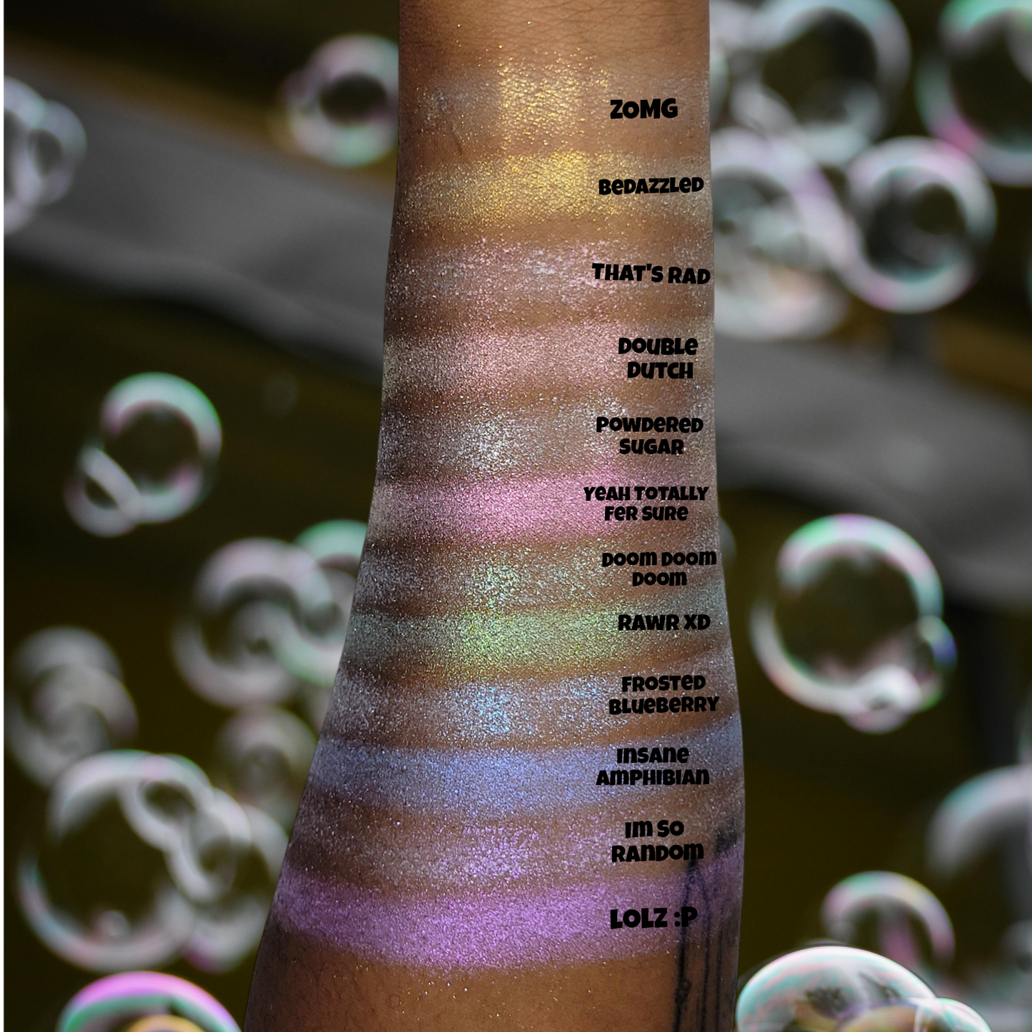 Doom Doom Doom - Eyeshadow Shimmer Sparkle Green