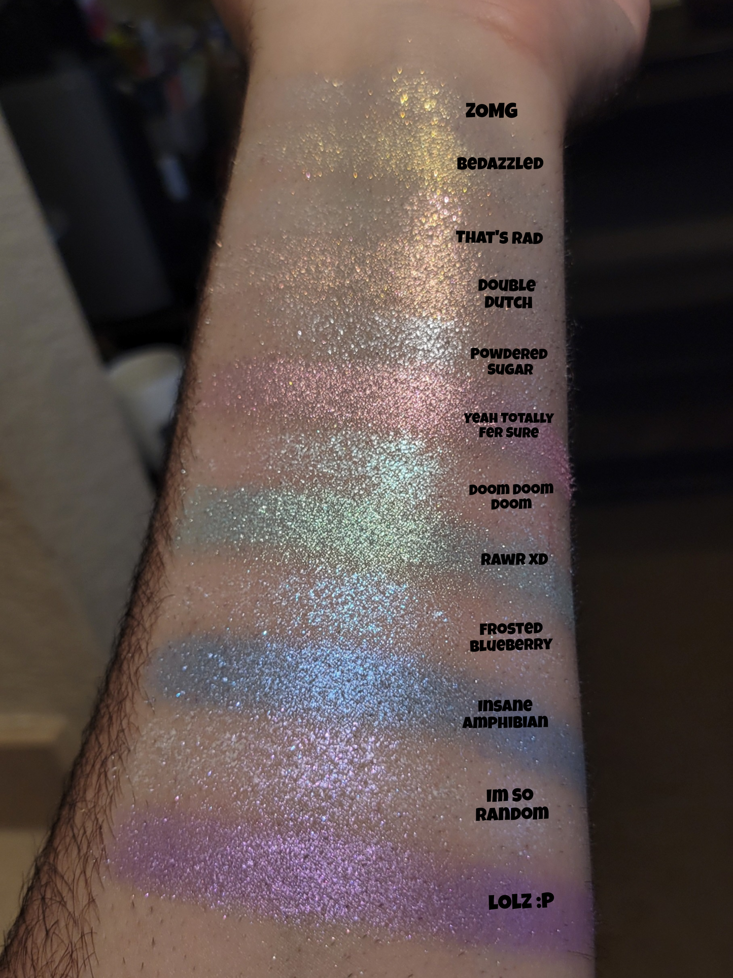 Frosted Blueberry - Eyeshadow Shimmer Sparkle Blue