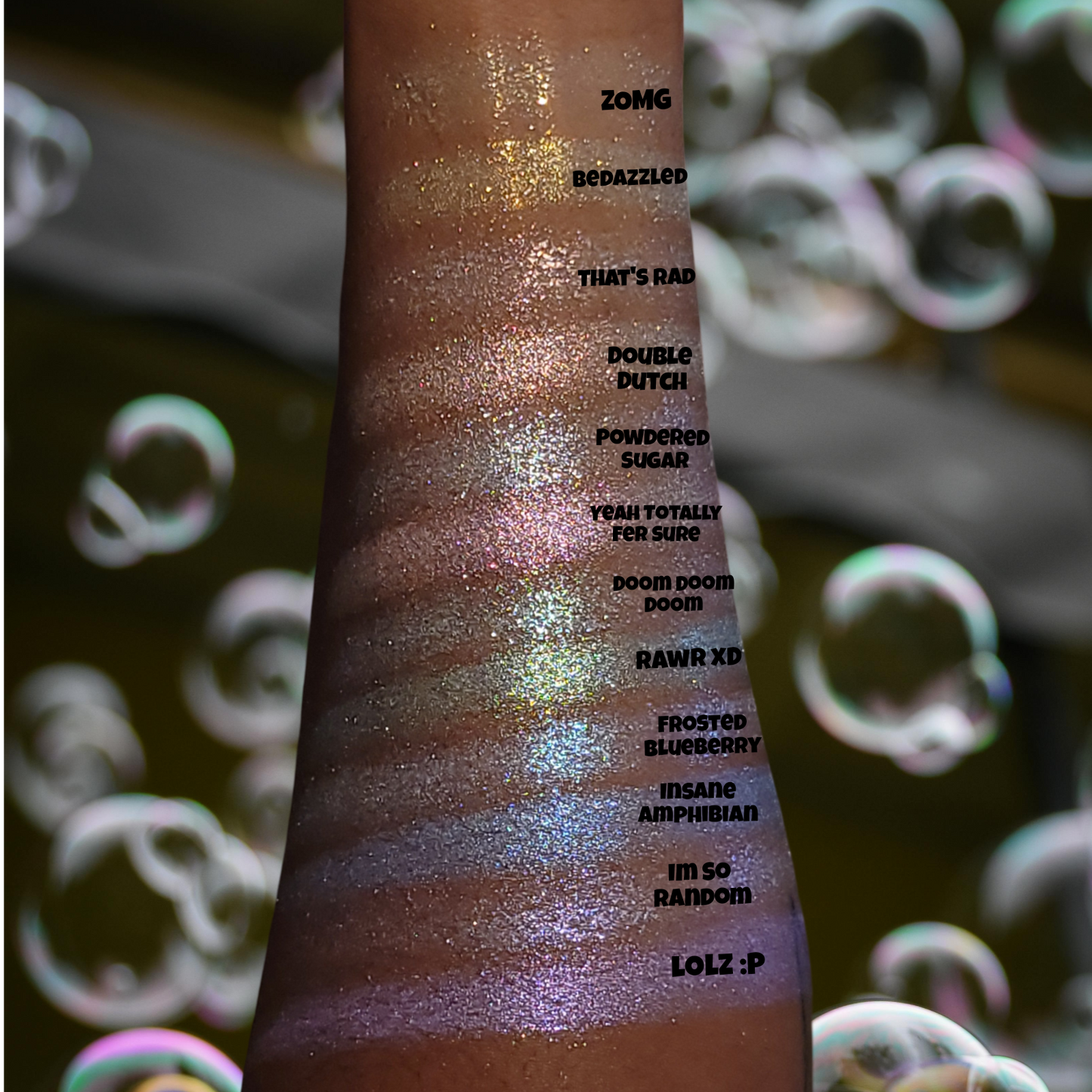 Doom Doom Doom - Eyeshadow Shimmer Sparkle Green