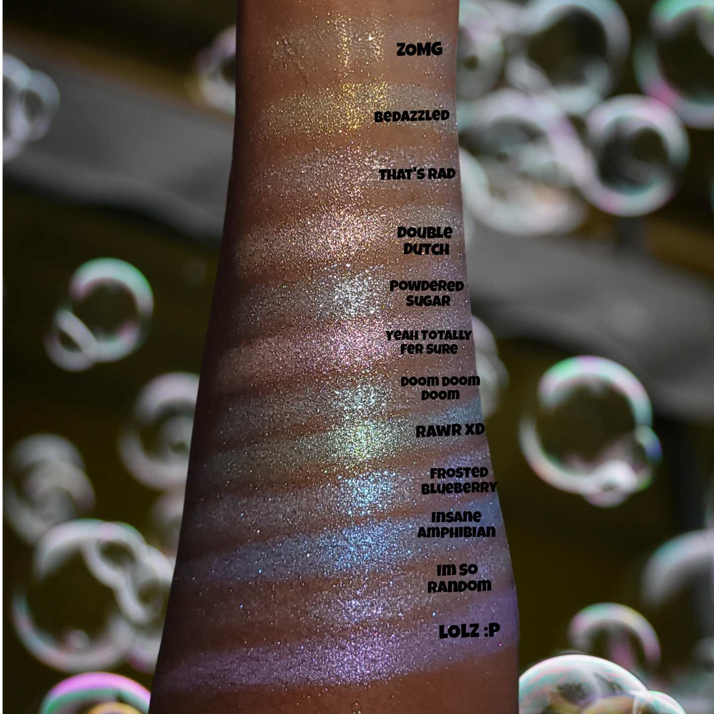 Doom Doom Doom - Eyeshadow Shimmer Sparkle Green