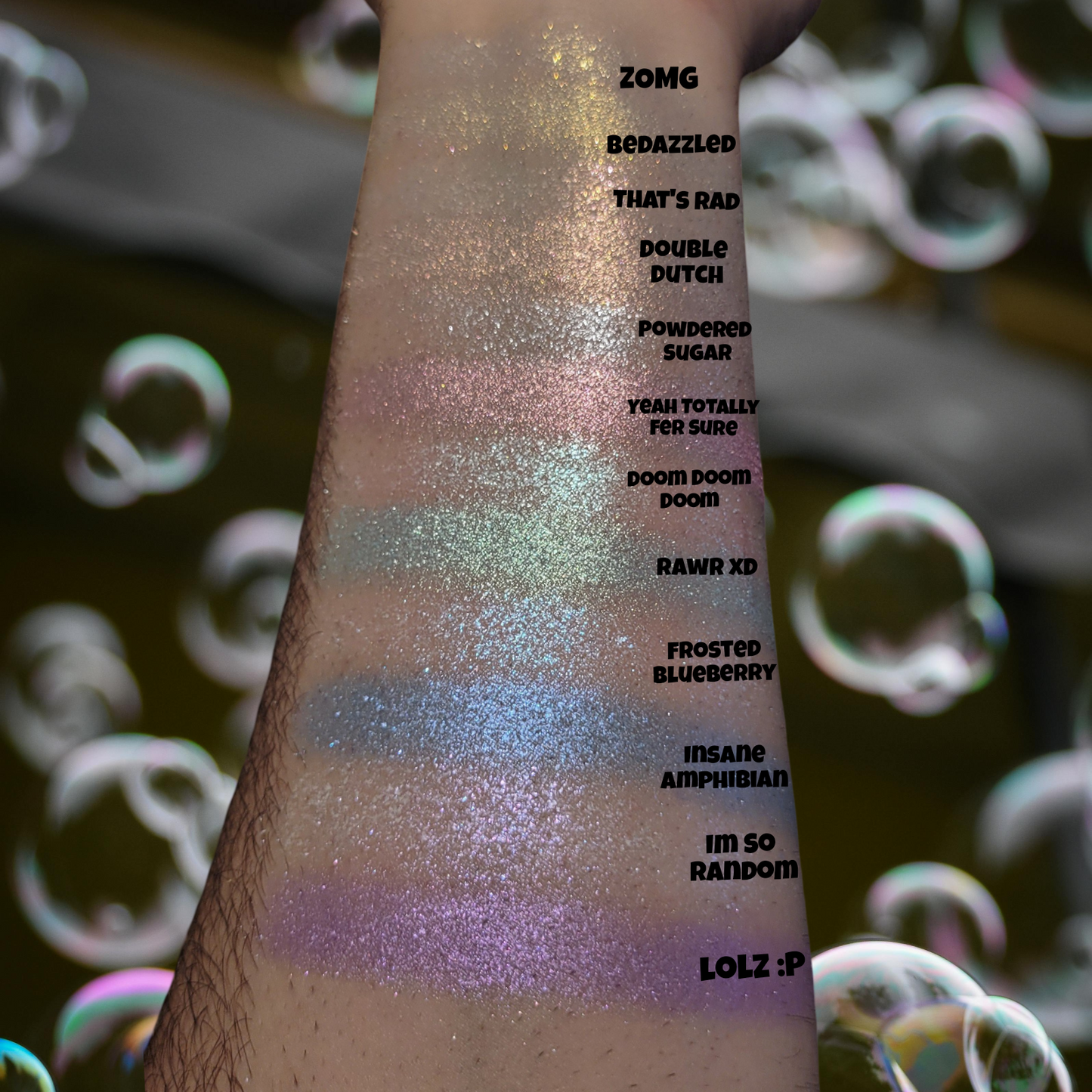 Doom Doom Doom - Eyeshadow Shimmer Sparkle Green