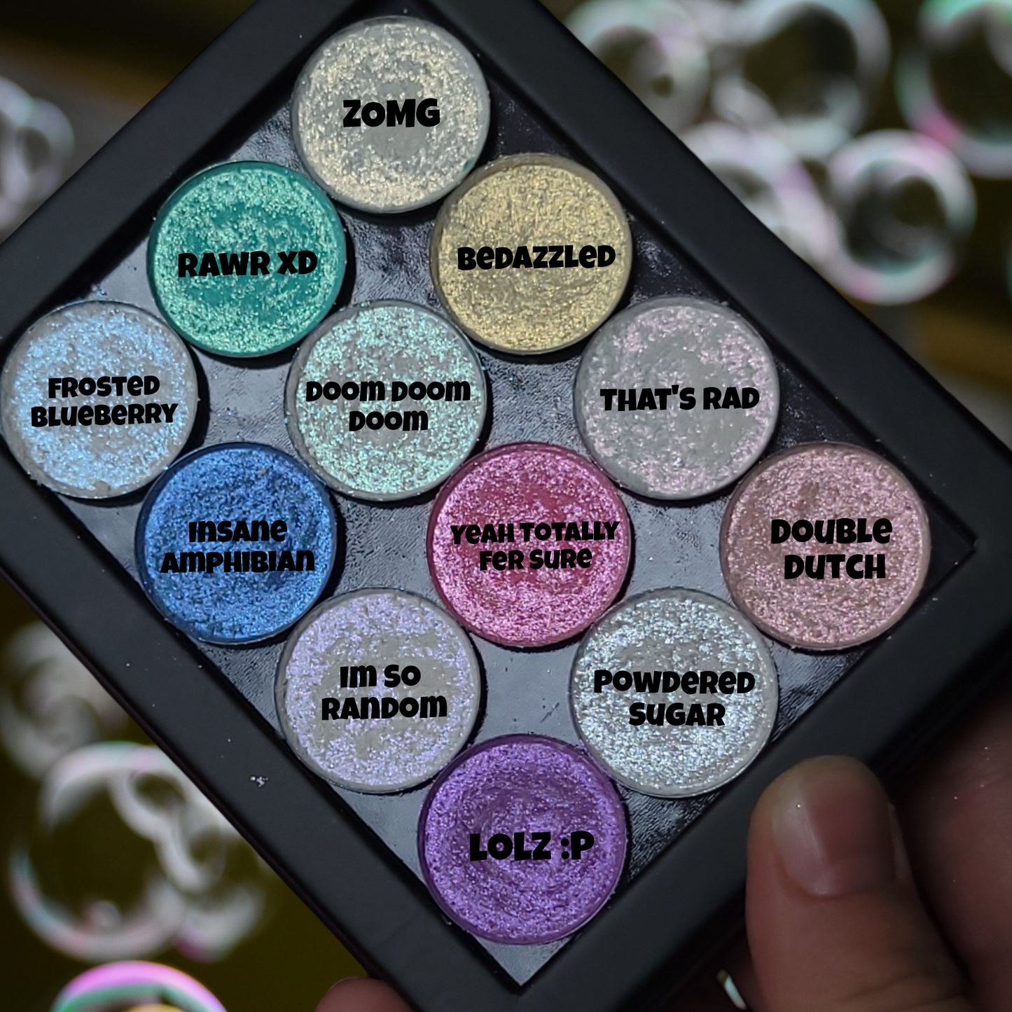 Doom Doom Doom - Eyeshadow Shimmer Sparkle Green