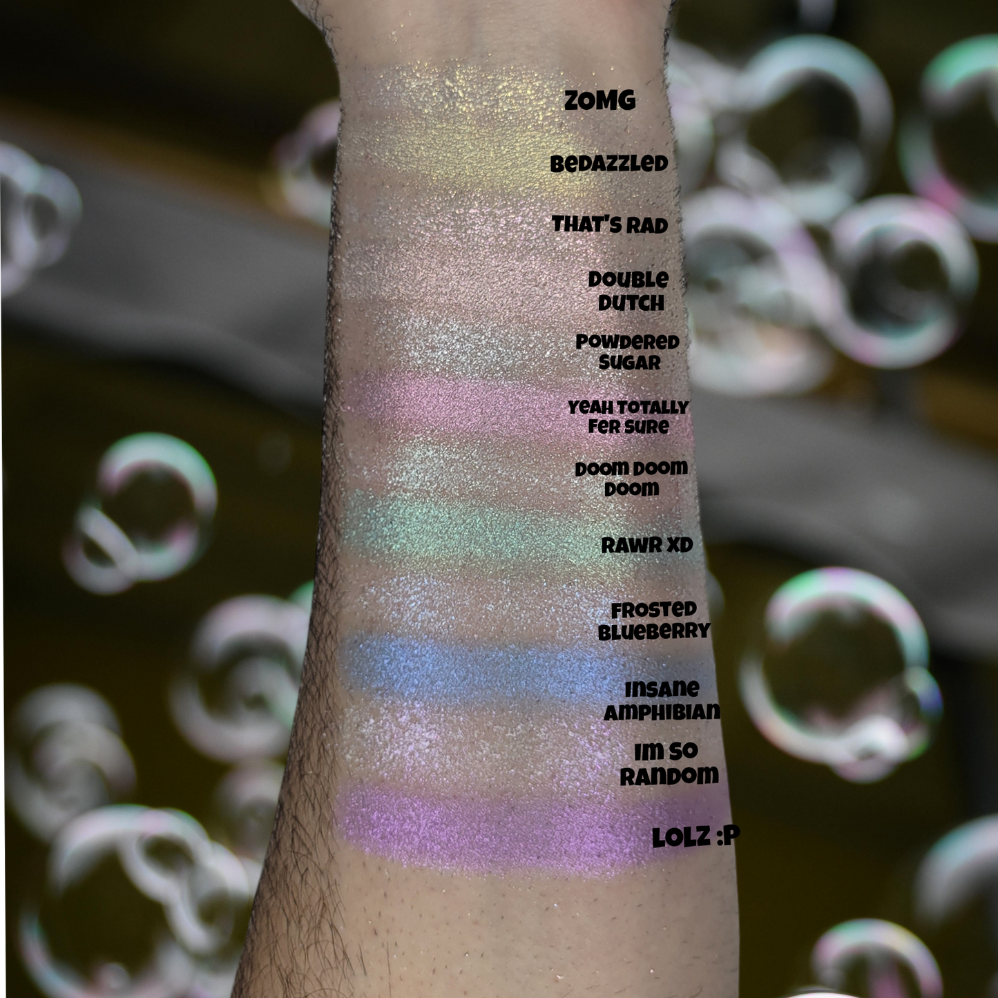 Doom Doom Doom - Eyeshadow Shimmer Sparkle Green