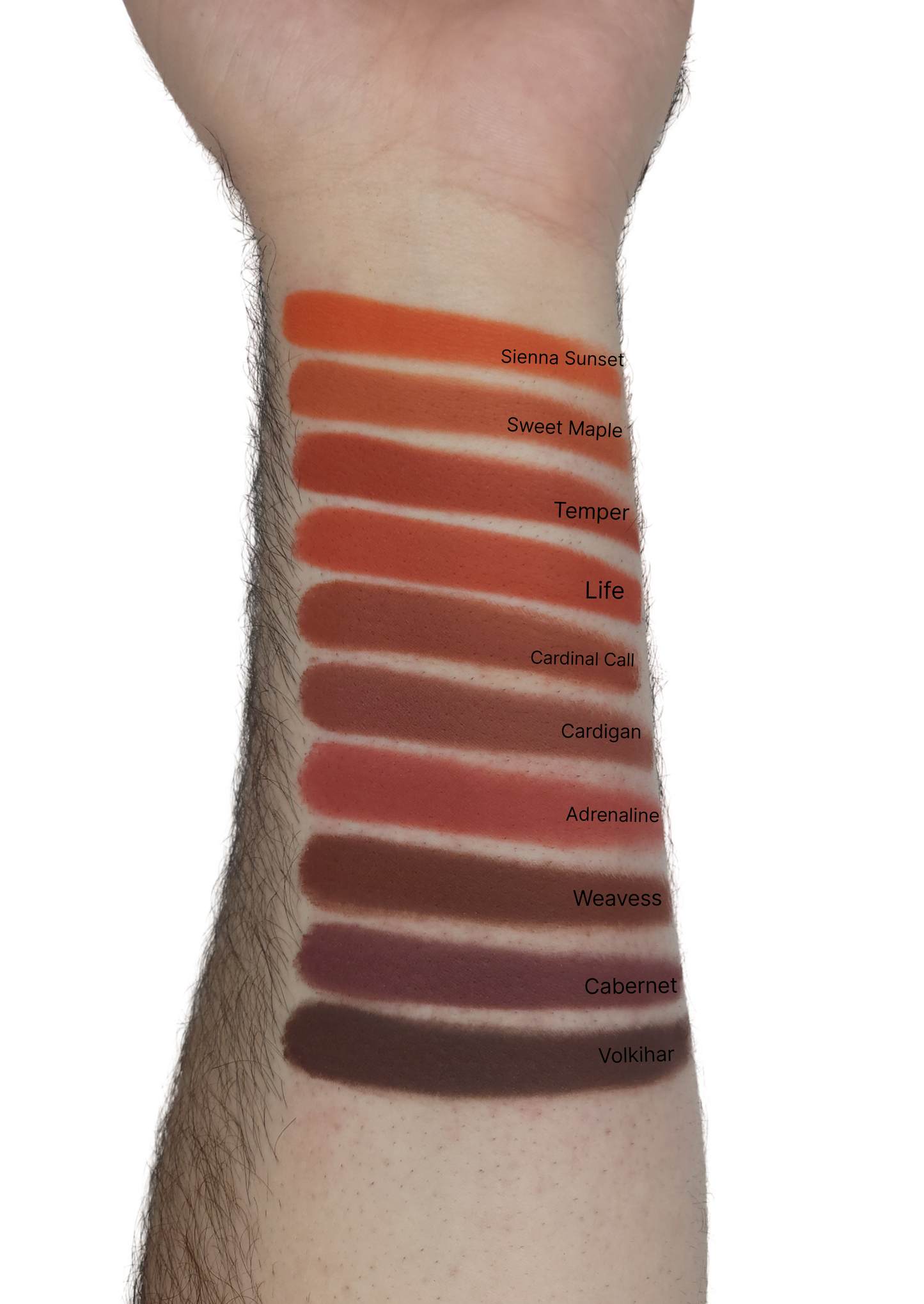 Weavess - Eyeshadow Matte Deep Red