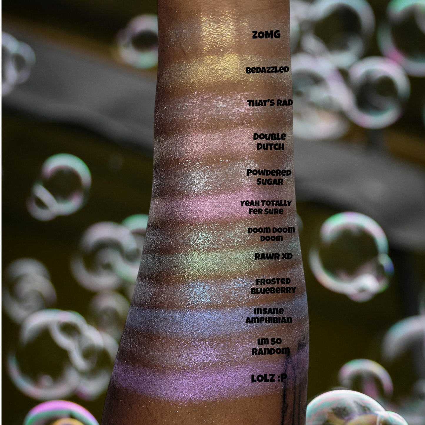 Doom Doom Doom - Eyeshadow Shimmer Sparkle Green