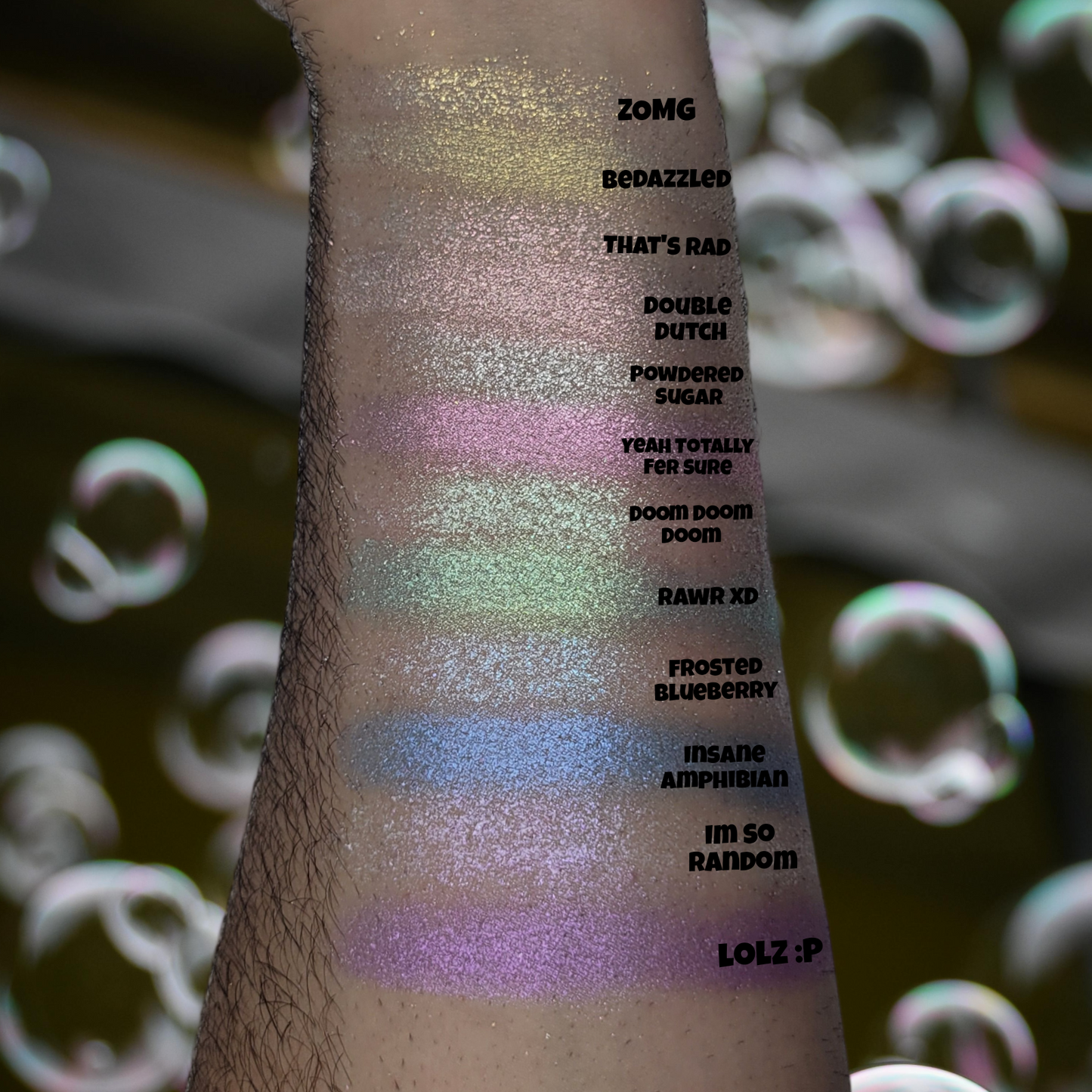 Doom Doom Doom - Eyeshadow Shimmer Sparkle Green