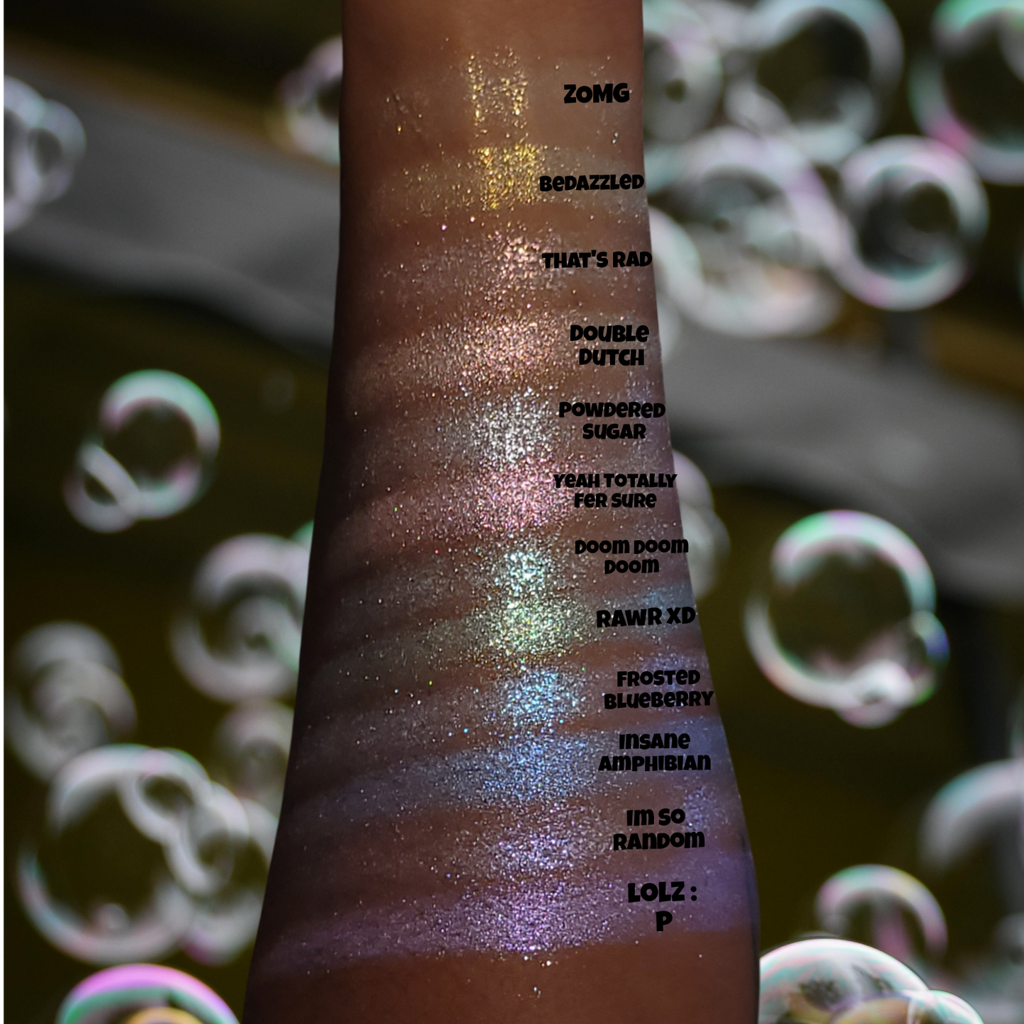 Doom Doom Doom - Eyeshadow Shimmer Sparkle Green