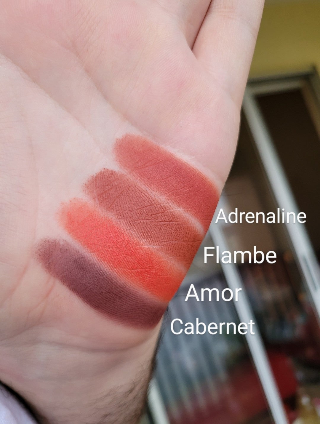Amor - Eyeshadow Matte Red Orange