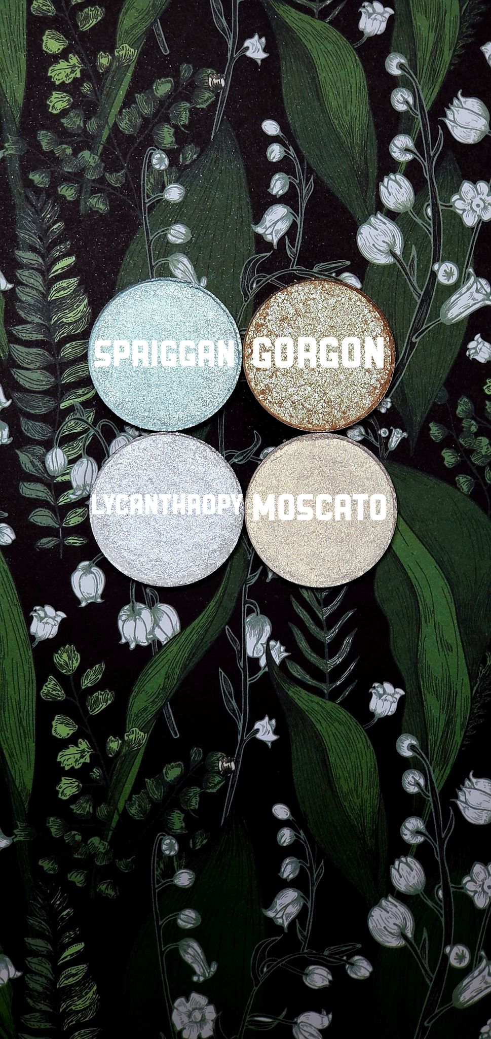 Gorgon - Highlighter Eyeshadow Green Gold Sparkle