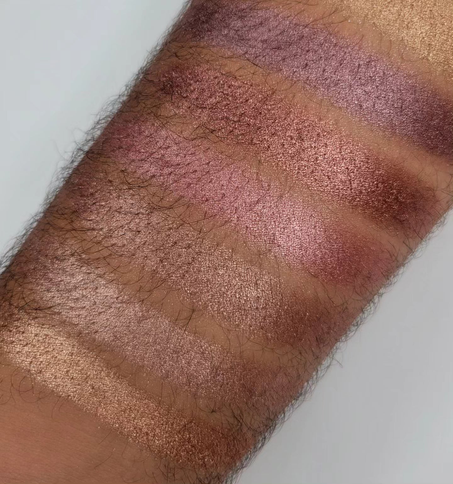 6 Shimmer Eyeshadow Bundle - Pinks/Browns/Reds