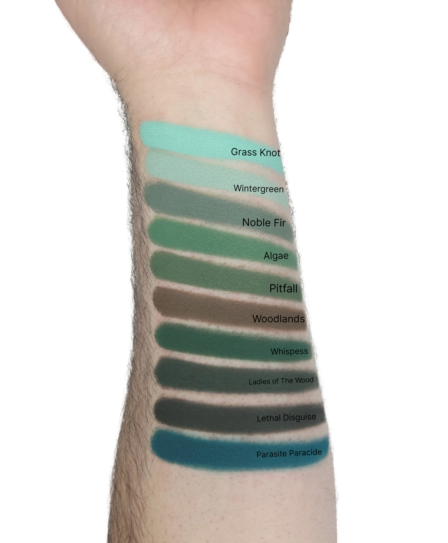 Wintergreen - Eyeshadow Matte Cool Light Green