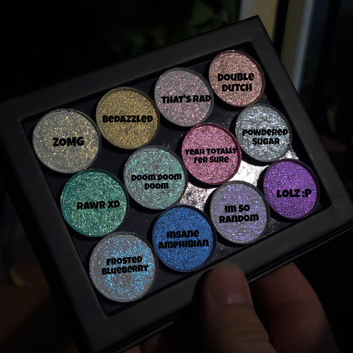 Frosted Blueberry - Eyeshadow Shimmer Sparkle Blue