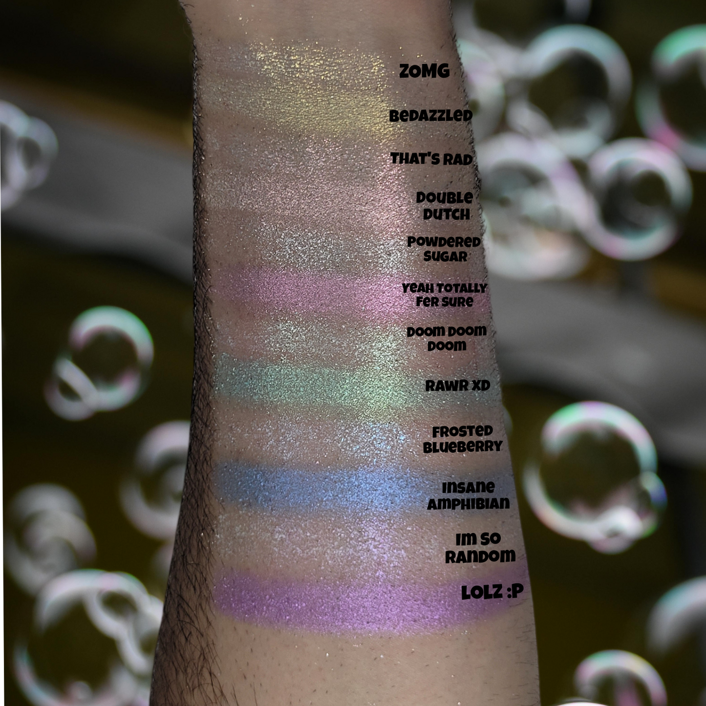 Doom Doom Doom - Eyeshadow Shimmer Sparkle Green