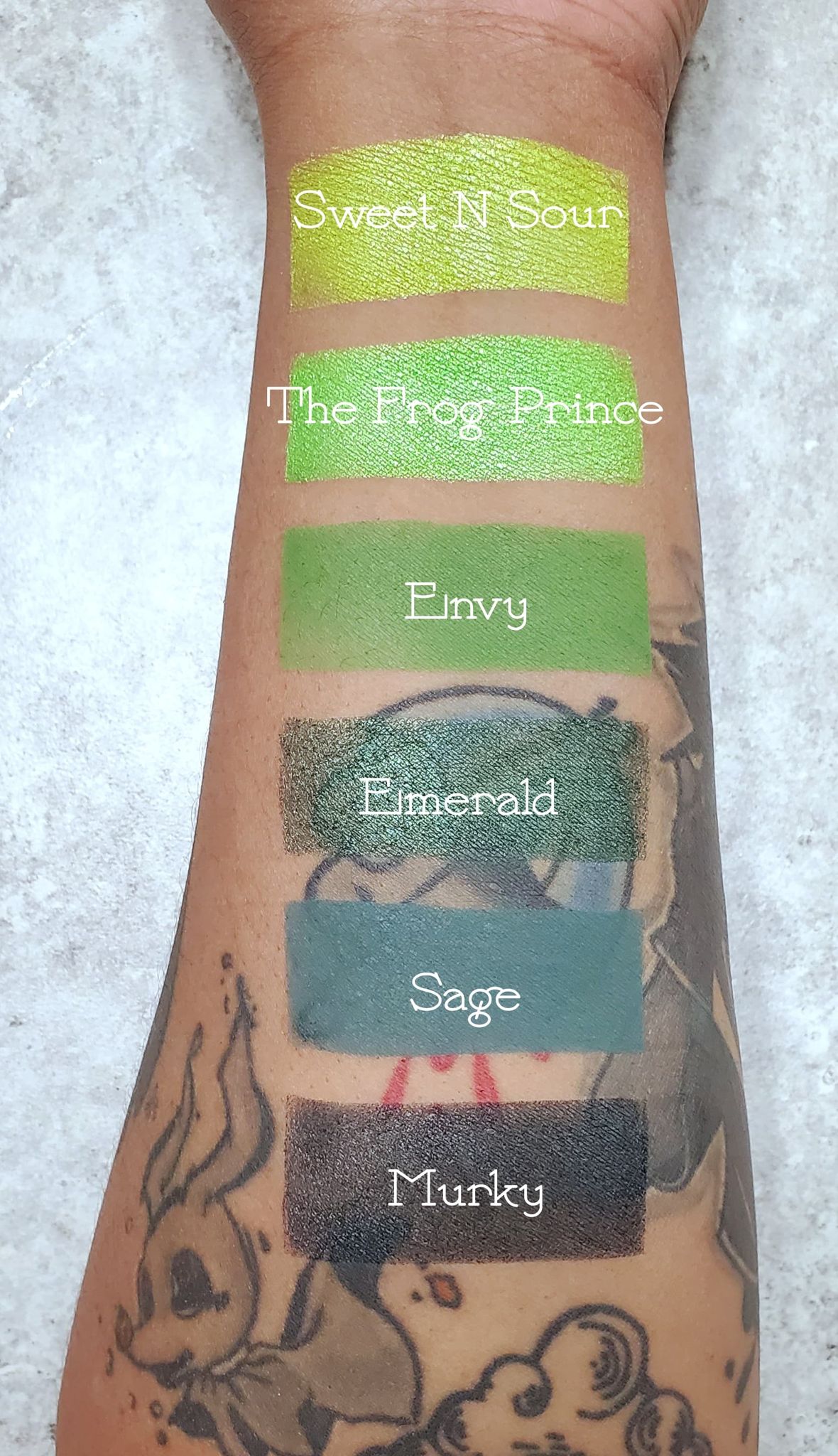 The Frog Prince - Eyeshadow Bright Green Shimmer