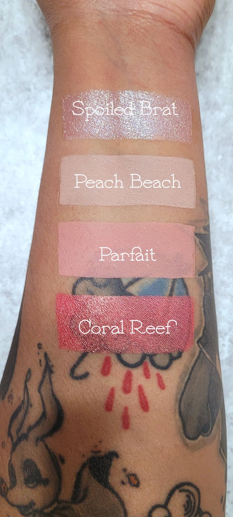 Coral Reef - Eyeshadow Coral Orange Pink Gold Duochrome