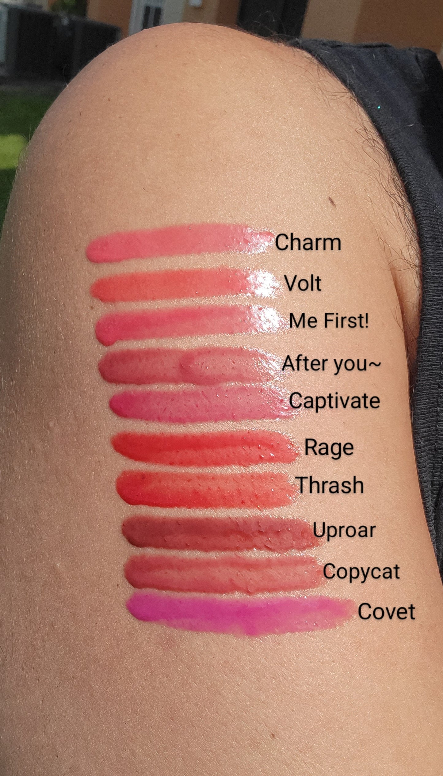 Thrash - Lip Cream Red Shimmer