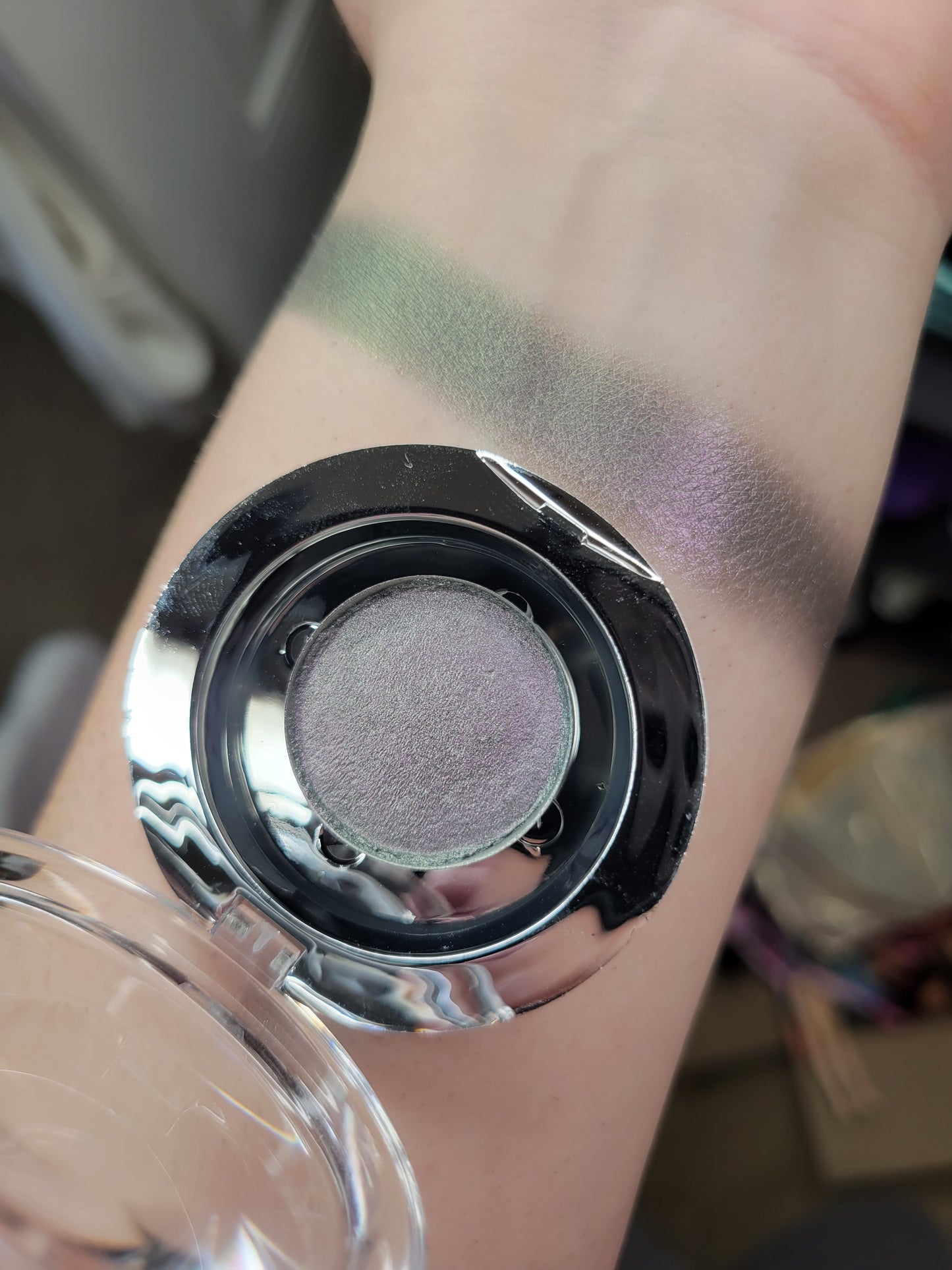 Rotfiend - Eyeshadow Multichrome Purplish Pink Silver Grey Green