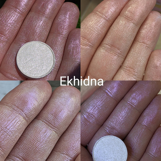 Ekhidna - Eyeshadow Highlighter Duochrome/Multichrome Pink, Silver, Green Blue
