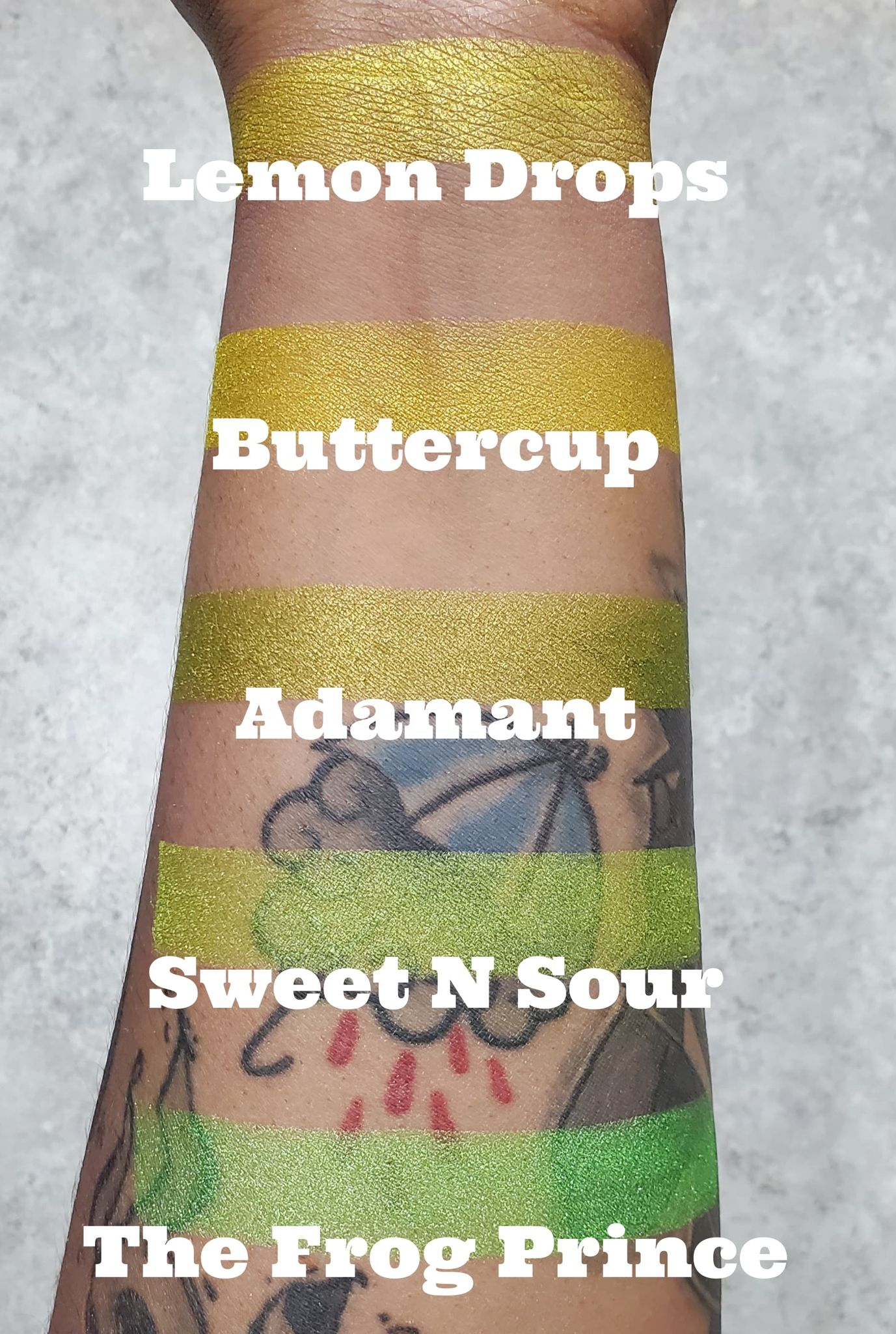 Buttercup - Eyeshadow  Bold Yellow Shimmer