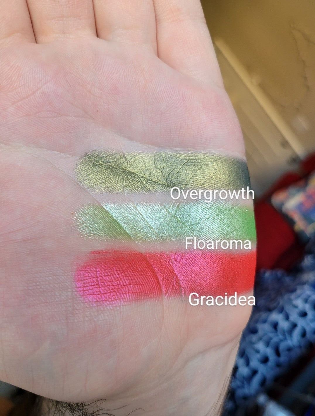 Floaroma - Eyeshadow Duochrome Spring Green Silver