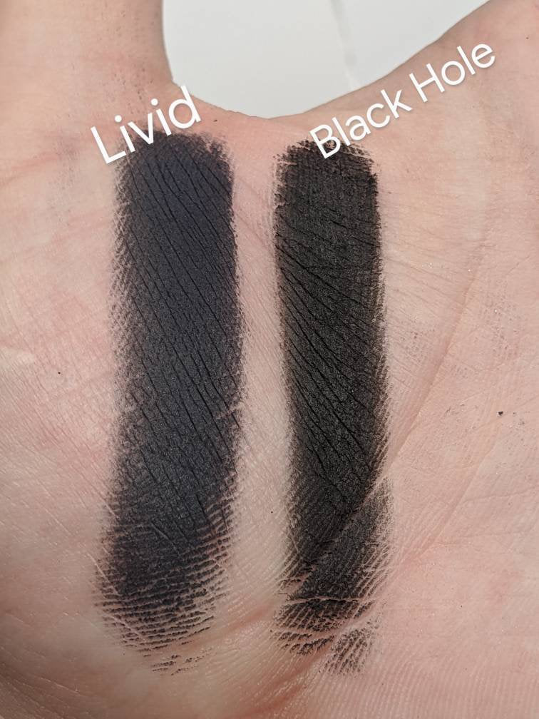 Livid - Eyeshadow Matte Blue/Gray Toned Black